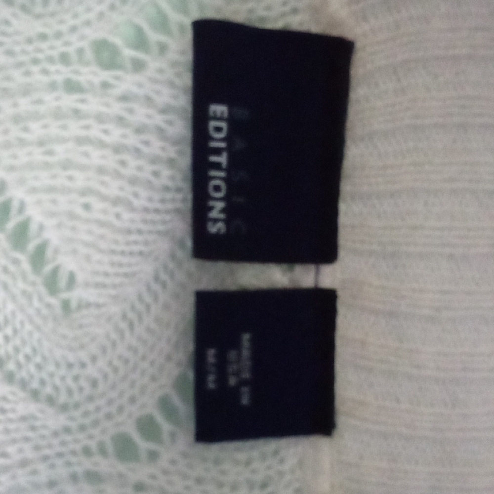 Basic Editions White Open-Front Sweater - Picture 2 of 4